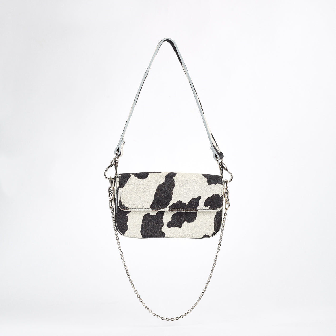 Baguette bag cow discount print